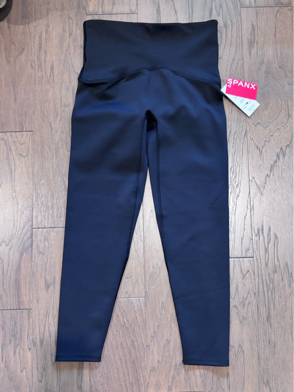 SPANX Midnight Black High-Waist Sculpting Leggings